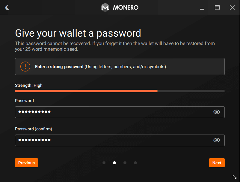 wachtwoord
portemonnee