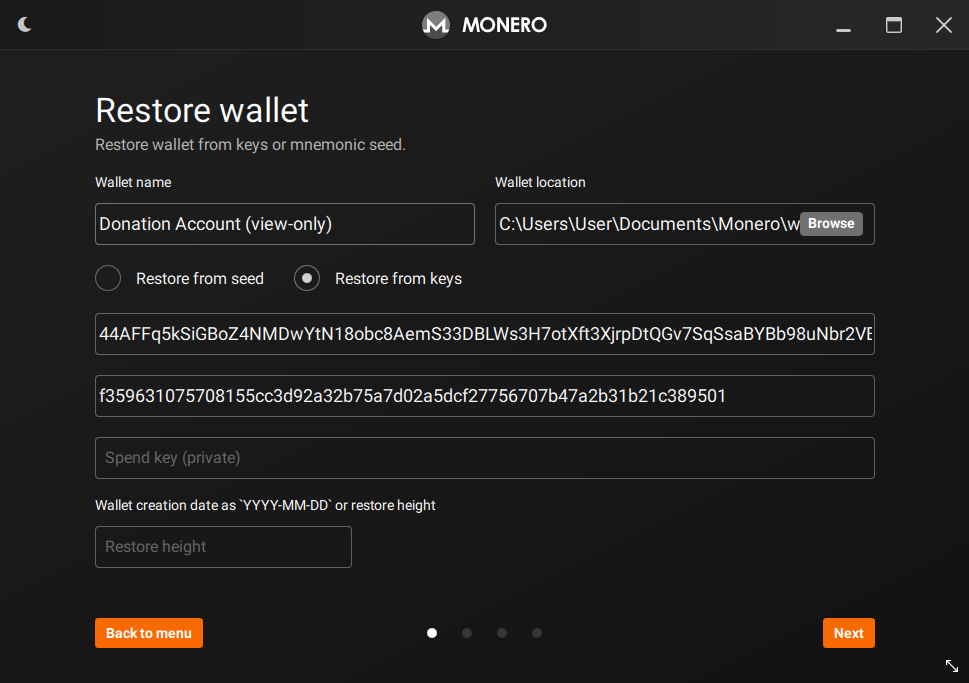 How to check transations to a specific monero wallet как работает биржа криптовалют биткоин